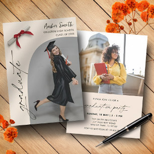 Convite Festa de formatura de Fotografias do Formando de S