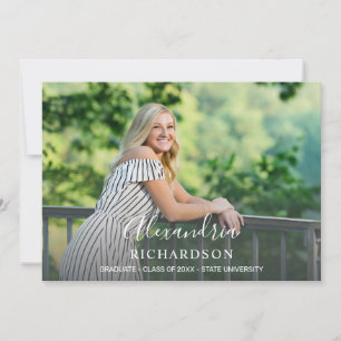 Convite Festa de formatura de Fotografias do Nome do Méto