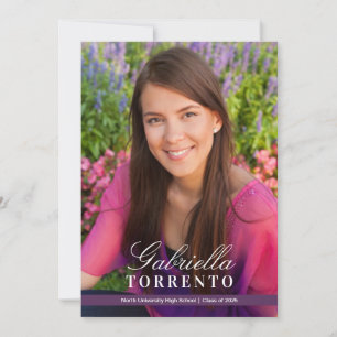 Convite Festa de formatura de Fotografias Personalizadas P