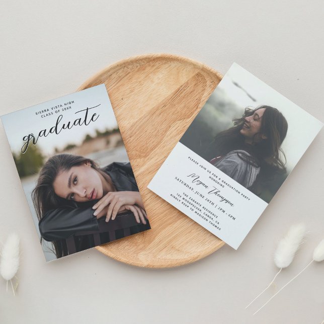 Convite Festa de formatura de Fotografias Preta-Dois do Sc (Criador carregado)