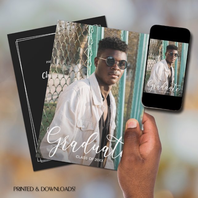 Convite Festa de formatura de fotos (Criador carregado)