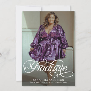 Convite Festa de formatura de Fotos do Script 2 do Formand