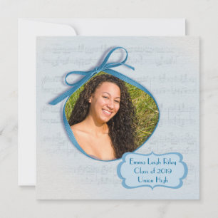 Convite Festa de formatura de música