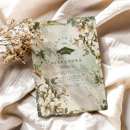 Convite Festa de formatura de Sangue de Flores Selvagens