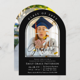 Convite Festa de formatura de Script do Formando de Arch M