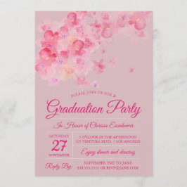 Convite Festa de formatura do Flor de Cereja