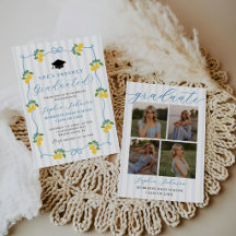 Festa de Formatura do Limão Cítrico Azul Fresco