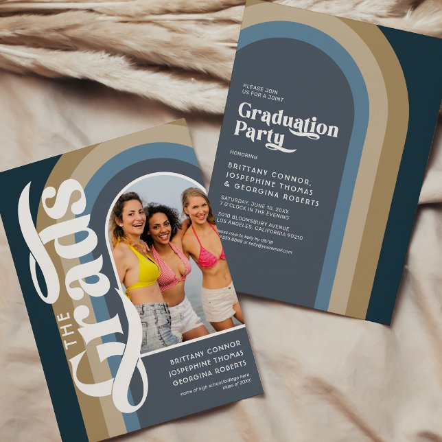 Convite Festa de Formatura do Retro Arch Photo 2026 Turma  (Criador carregado)