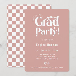 Convite Festa de formatura do tipo retrorreflector