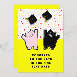 Convite Festa de formatura engraçada