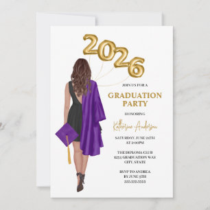 Convite Festa de Formatura Feminina 2026