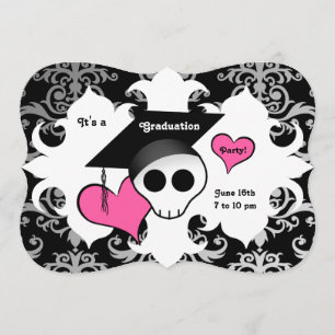 Convite Festa de formatura gótica