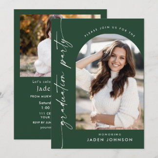 Convite Festa de formatura Mínima Moderna 2 FOTO