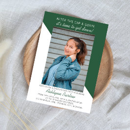 Convite Festa de formatura Open House 2023 Foto Verde