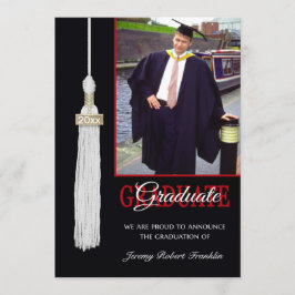 Convite Festa de formatura Personalizada Convidar Tassel V