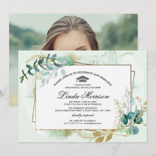 Convite Festa de formatura Personalizada de Ano e Fotograf