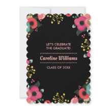 Festa de formatura Personalizada de Pintura Floral