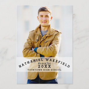 Convite Festa de formatura preta da foto do texto do