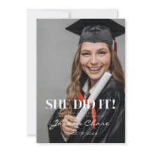 CONVITE festa de formatura QUE ELA FEZ