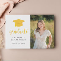 Festa de formatura Yellow Dourado Tassel Photo