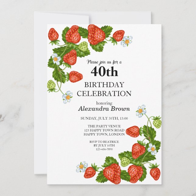 Convite Festa de Fotografia do Frame aniversário de 40 ano (Frente)