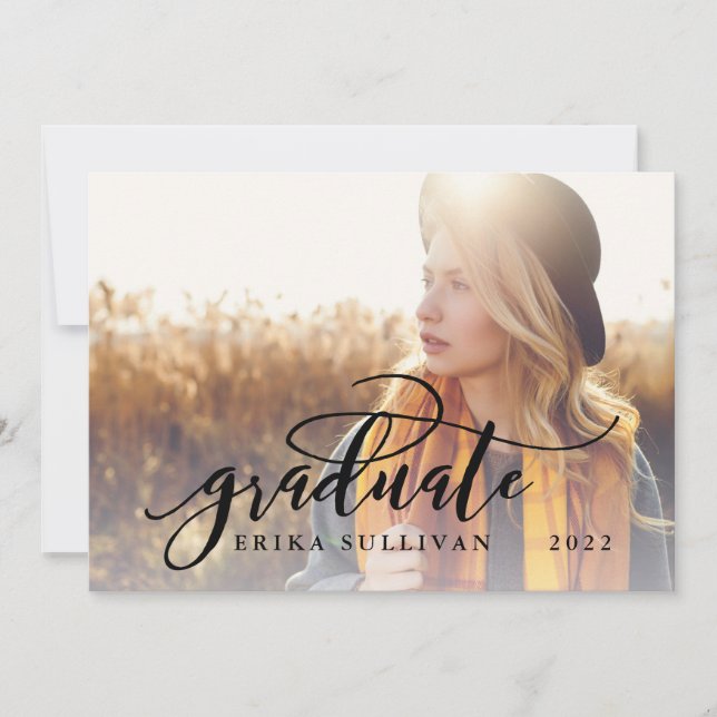 Convite Festa de Fotografia frente e verso de Graduação de (Frente)