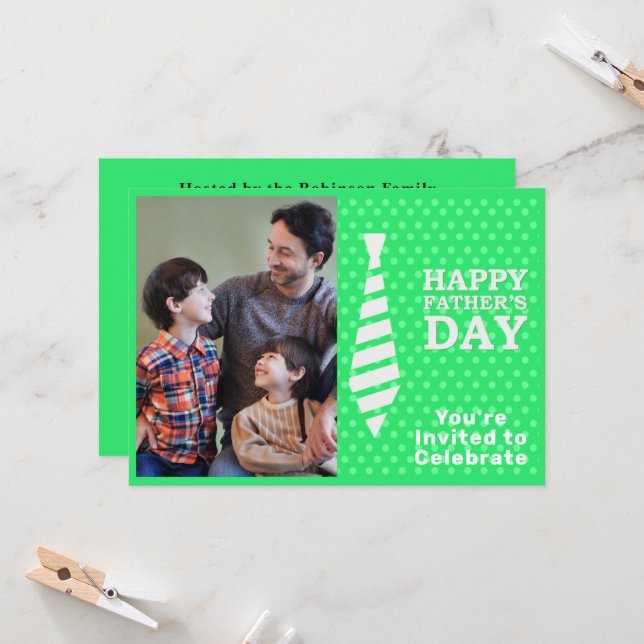 Convite Festa de Fotografias de Pontos Verdes Claros, de d (Frente/Verso In Situ)