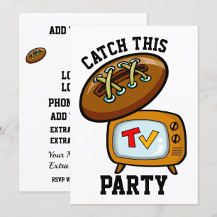 Convite Festa de Futebol