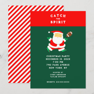 Convite Festa de Futebol de Natal