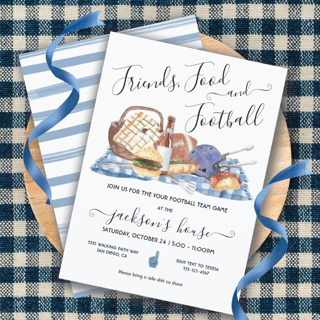 Convite Festa de futebol em casa ou Chá de CHURRASCO à med (Criador carregado)