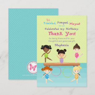 Convite Festa de Ginástica