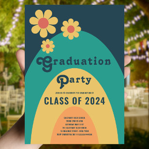 Convite Festa de Graduação da Turma Retro de 2024
