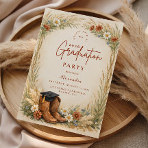 Festa de Graduação de Caubói Rústica