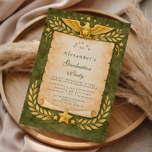 Festa de Graduação Militar Vintage