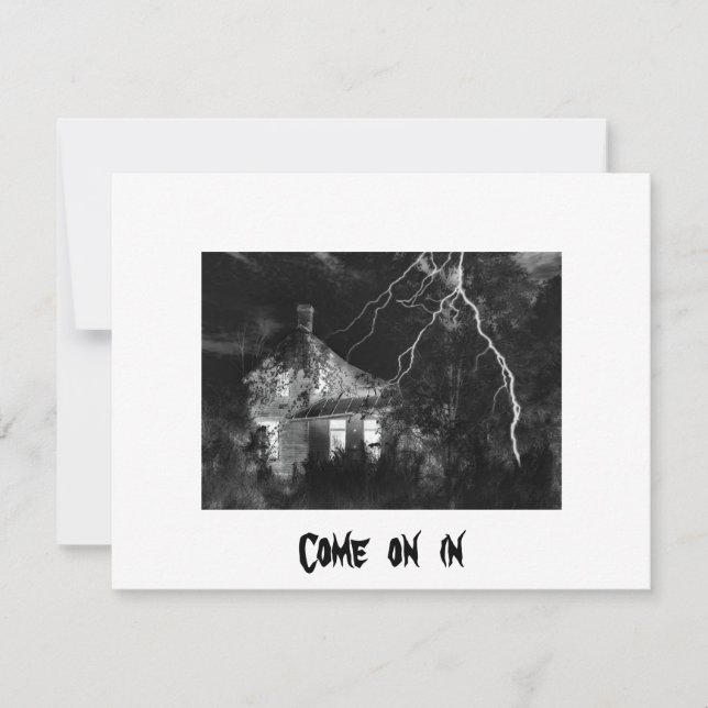 Convite Festa de Halloween (Frente)