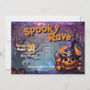 Convite Festa de Halloween