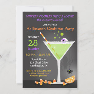 Convite Festa de Halloween