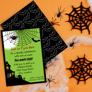 Convite Festa de Halloween Assombrada