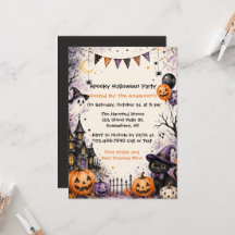 Festa de Halloween Assustadora