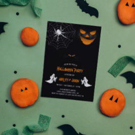 Convite Festa de Halloween Assustadora de Adultos