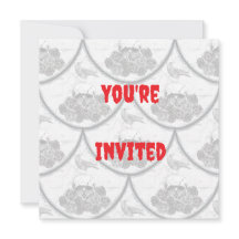 Festa de Halloween Convidam em Crânio e Vaca