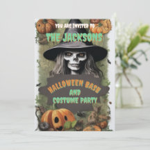 Festa de Halloween da Bruxa Assustadora Caldeirão