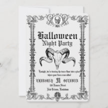 Festa de Halloween Dança Caveira Gótica Retrô