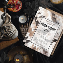 Festa de Halloween de Spooky Watercolor Bats