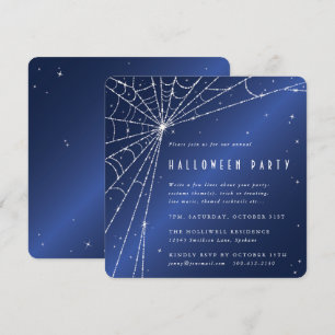 Convite Festa de Halloween do Diamond Spider