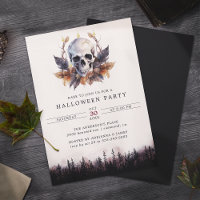 Festa de Halloween do Quintal Exterior ao Caveira