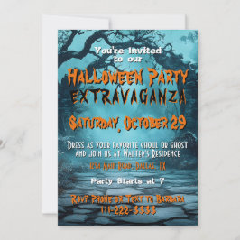 Convite Festa de Halloween - Doce ou Travessura