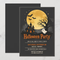 Festa de Halloween em Casa Assombrada Assustadora