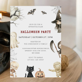 Convite Festa de Halloween Espetacular