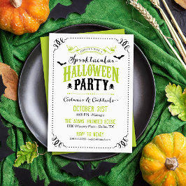 Convite Festa de Halloween Espetacular